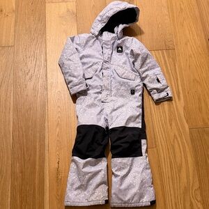 Burton Girl Snow Suit in Lavender and Black